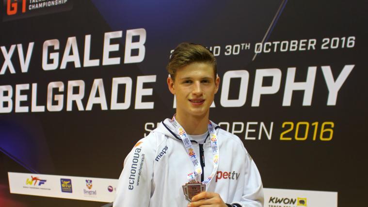 Julian Höller gewinnt in Serbien die Bronzemedaille